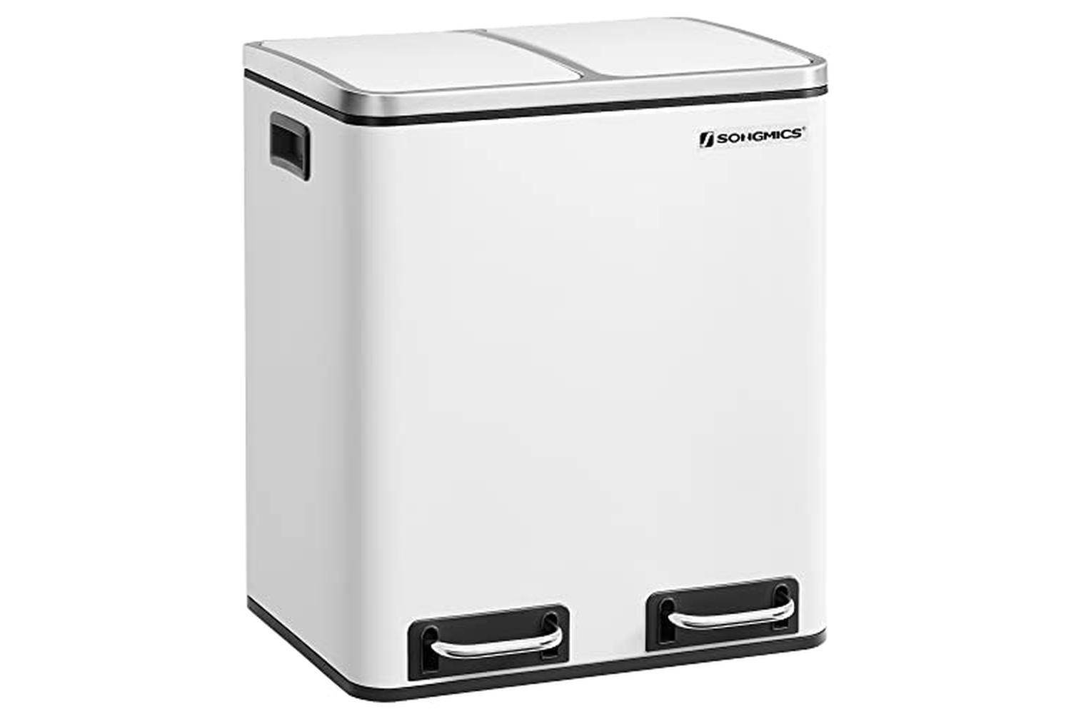 Songmics LTB30WT Garbage Can | 30 L
