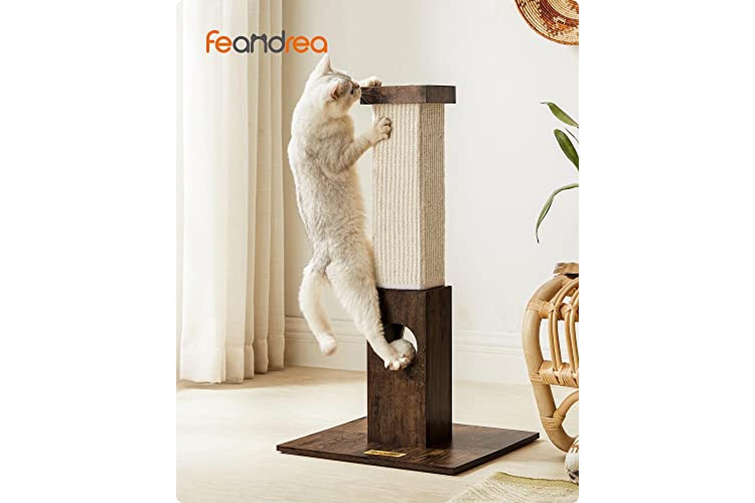 Feandrea PCA021X01 Scratching Post with Toys-2