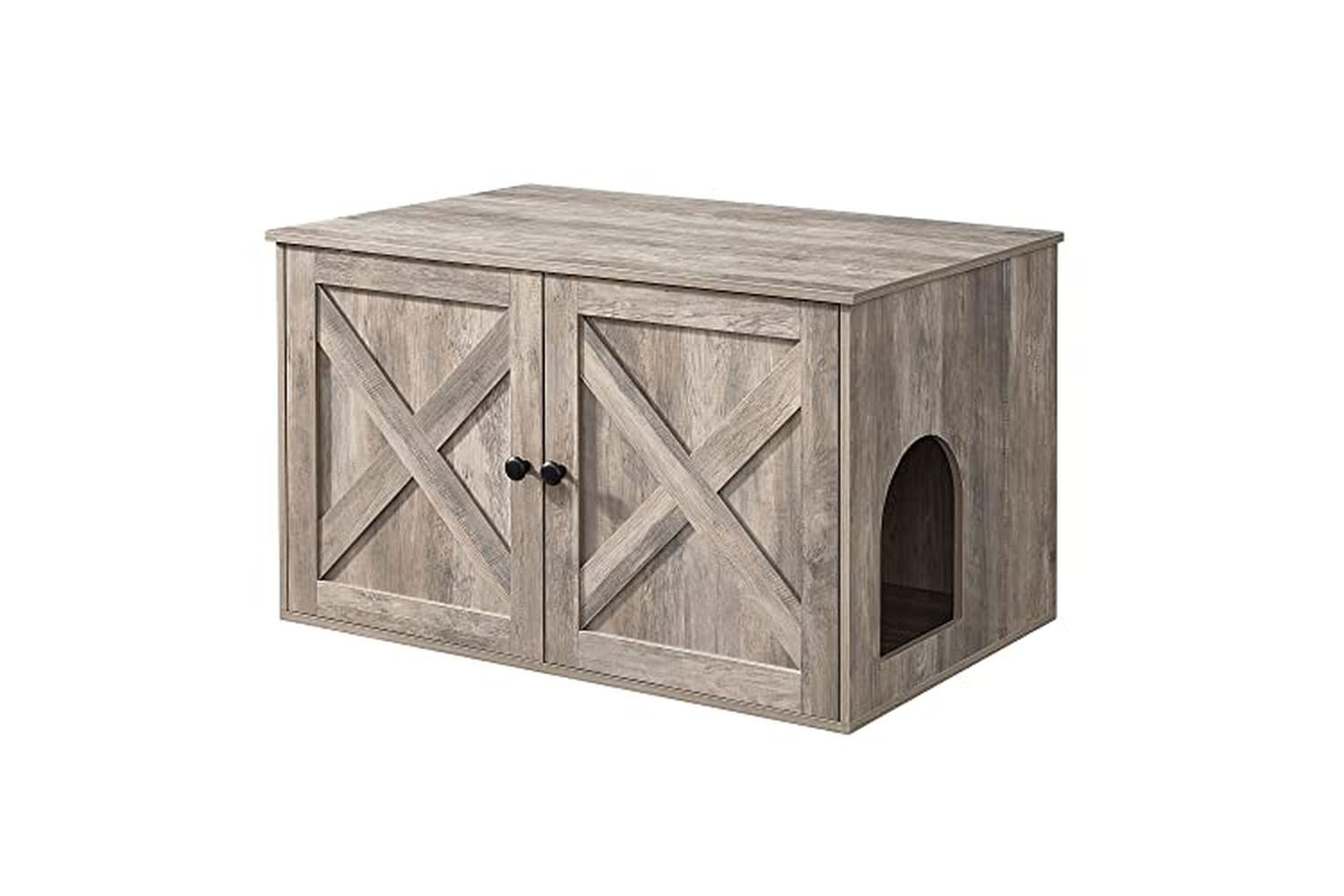 Feandrea PCL002G01 Litter Box Cabinet with Doors