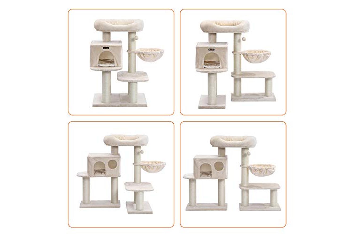 Feandrea PCT01M Scratching Post Thick Posts Beige-7
