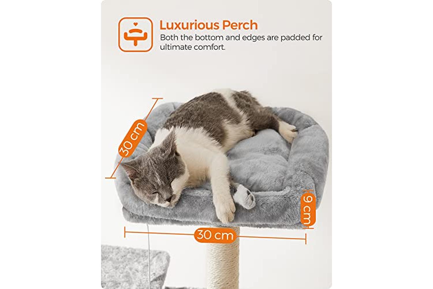 Feandrea PCT087W01 Scratching post | Light Gray-4