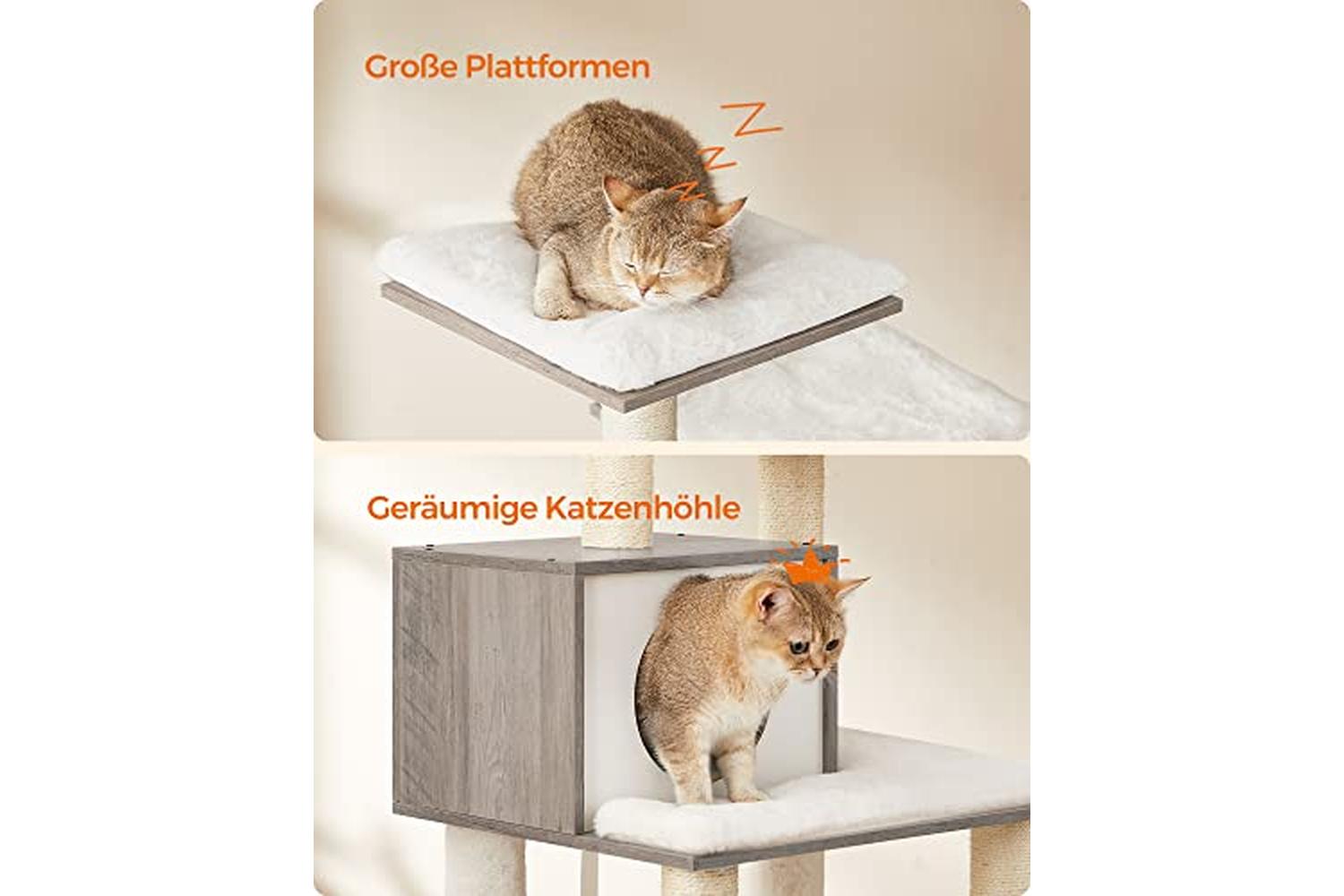 Feandrea PCT164G01 Cat Tree with Platforms-7