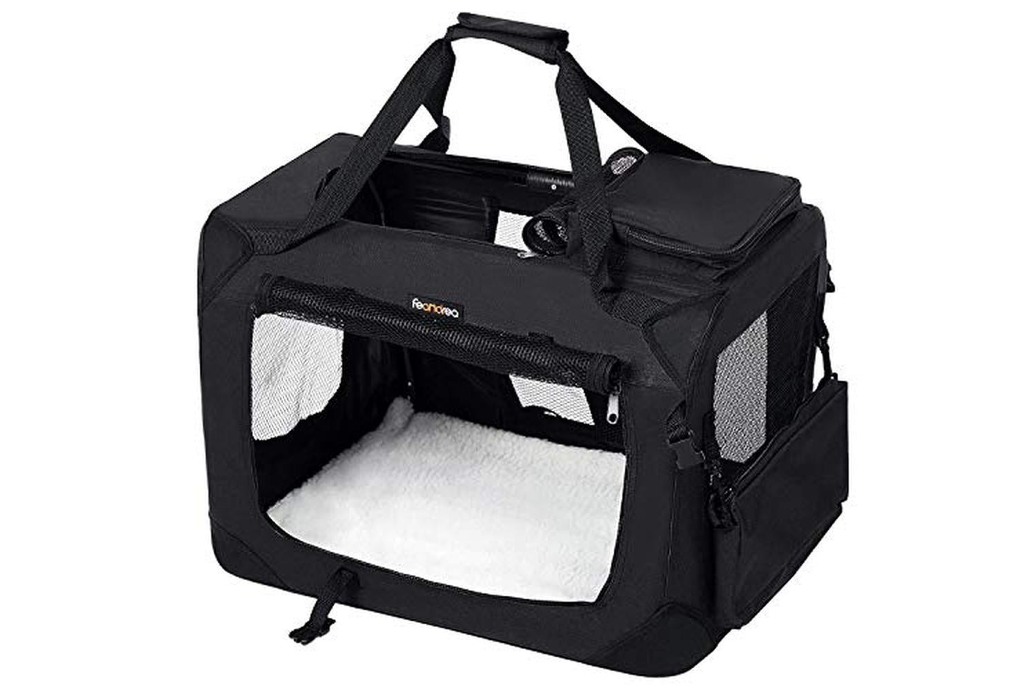 Feandrea PDC10H XL Pet Transport Bag | Black