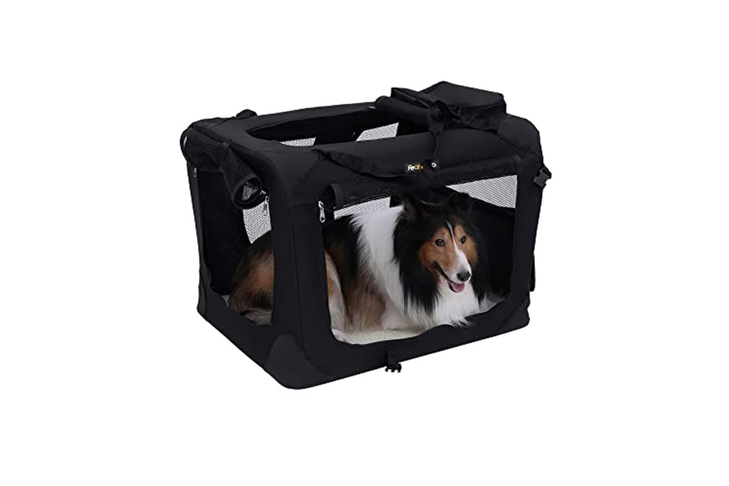 Feandrea PDC10H XL Pet Transport Bag | Black-2