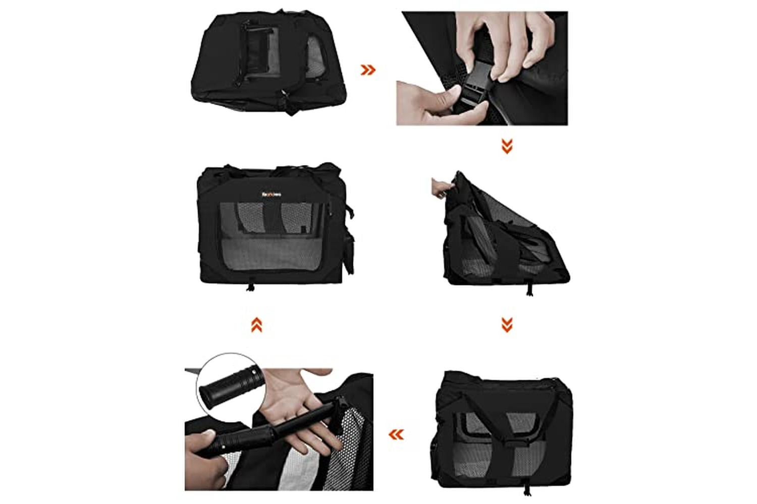 Feandrea PDC90H Pet Transport Bag | Black-6