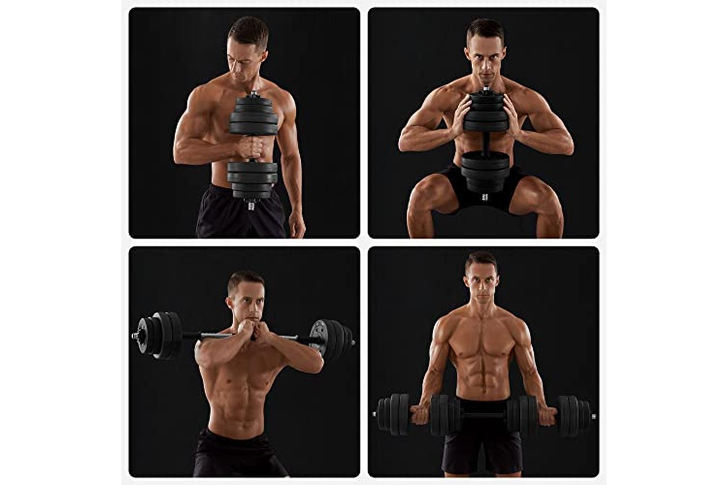Songmics SYL30HBK Dumbbell Set-6