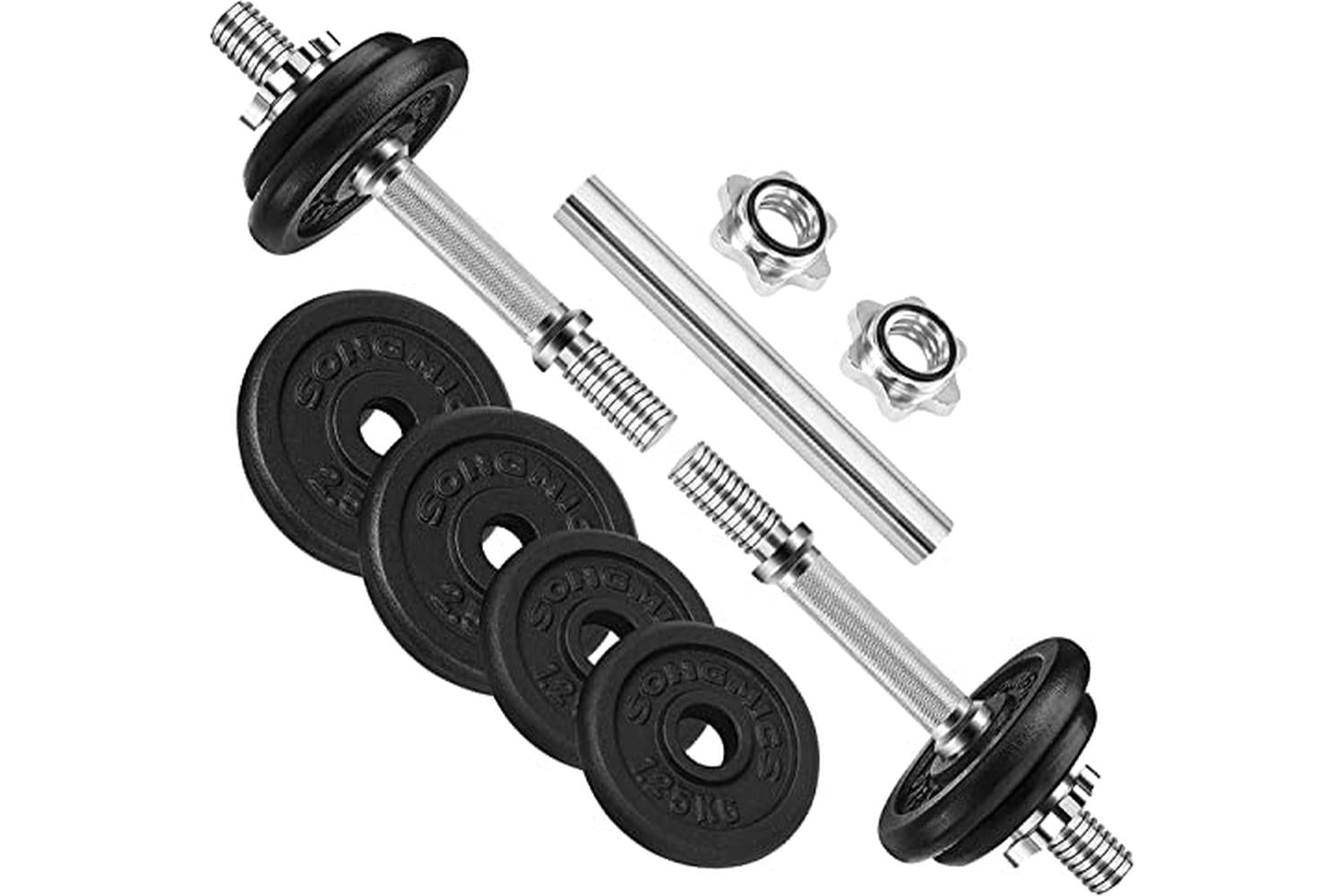 Songmics SYL30LBK Adjustable Dumbbell Set