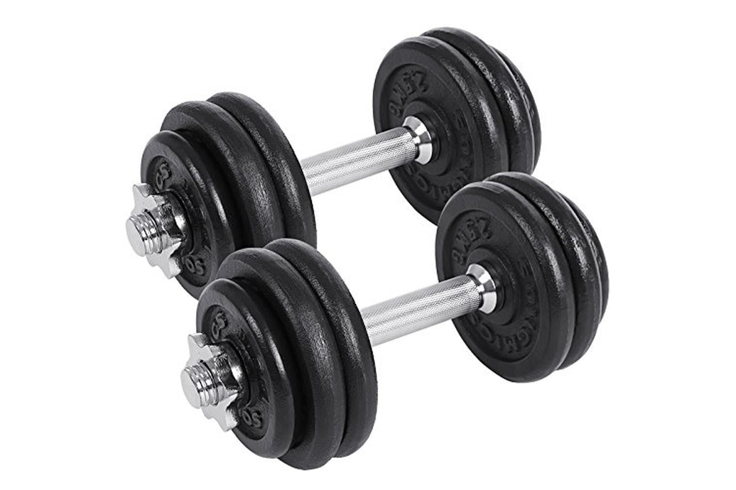 Songmics SYL30T Cast iron Dumbbell Set
