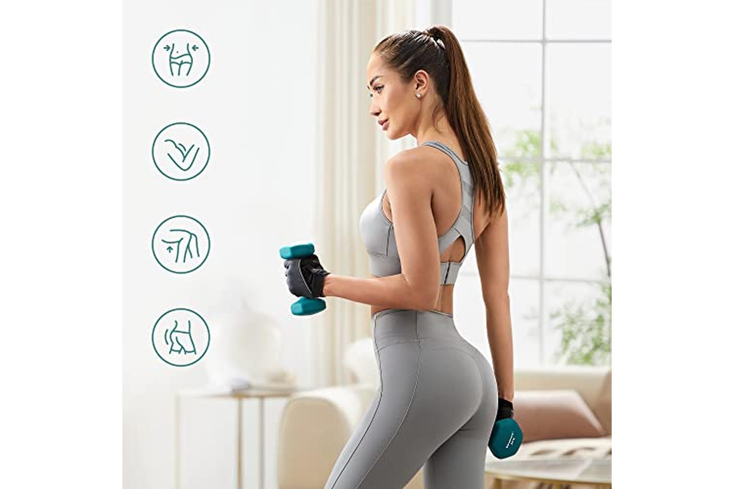 Songmics SYL612GN Dumbbell Set-4