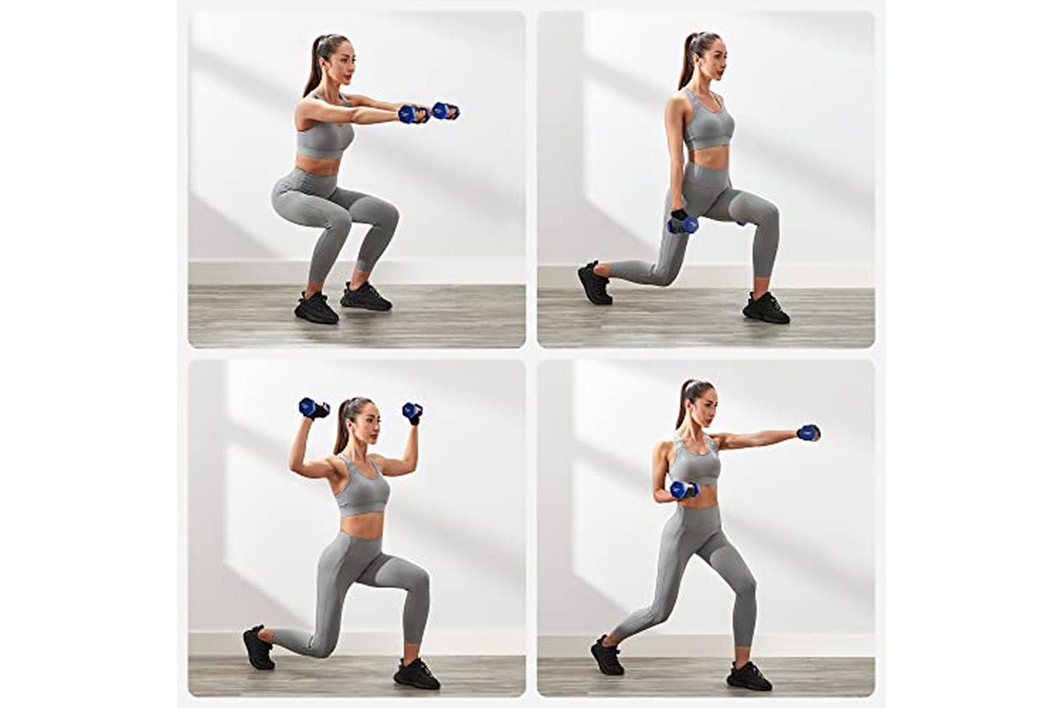 Songmics SYL65BU Dumbbells | Blue | Set of 2-3