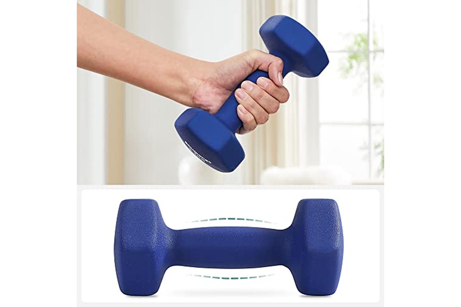 Songmics SYL65BU Dumbbells | Blue | Set of 2-6