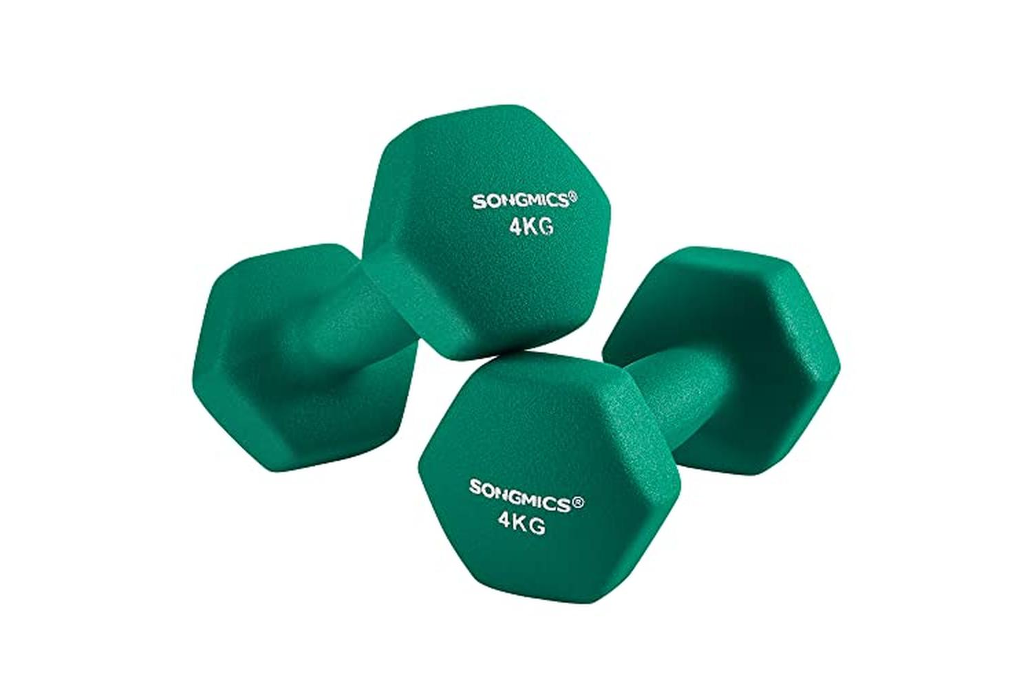 Songmics SYL68GN Dumbbells | Green | Set of 2