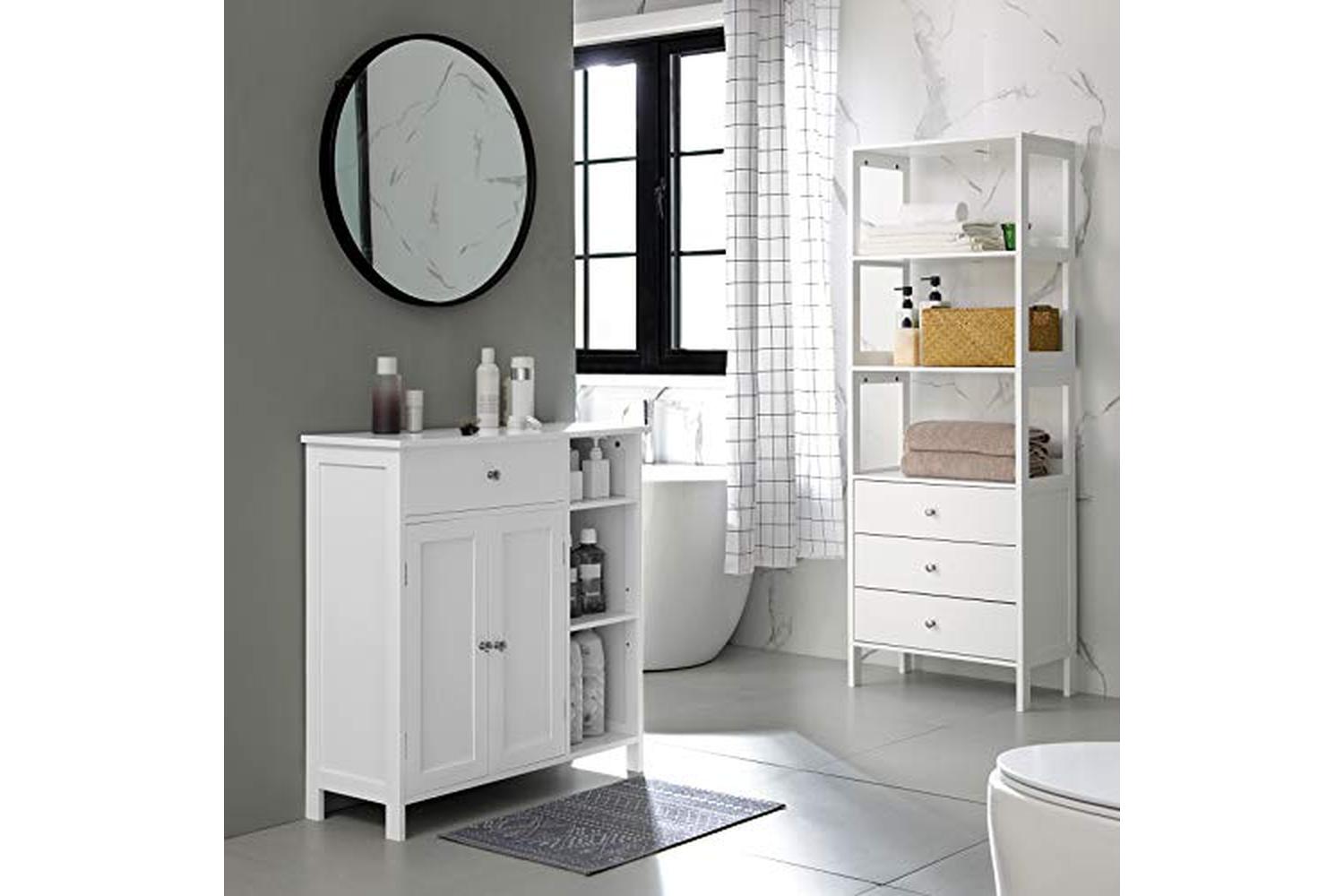 Vasagle Bbc142w01 - Bathroom Cabinet-4