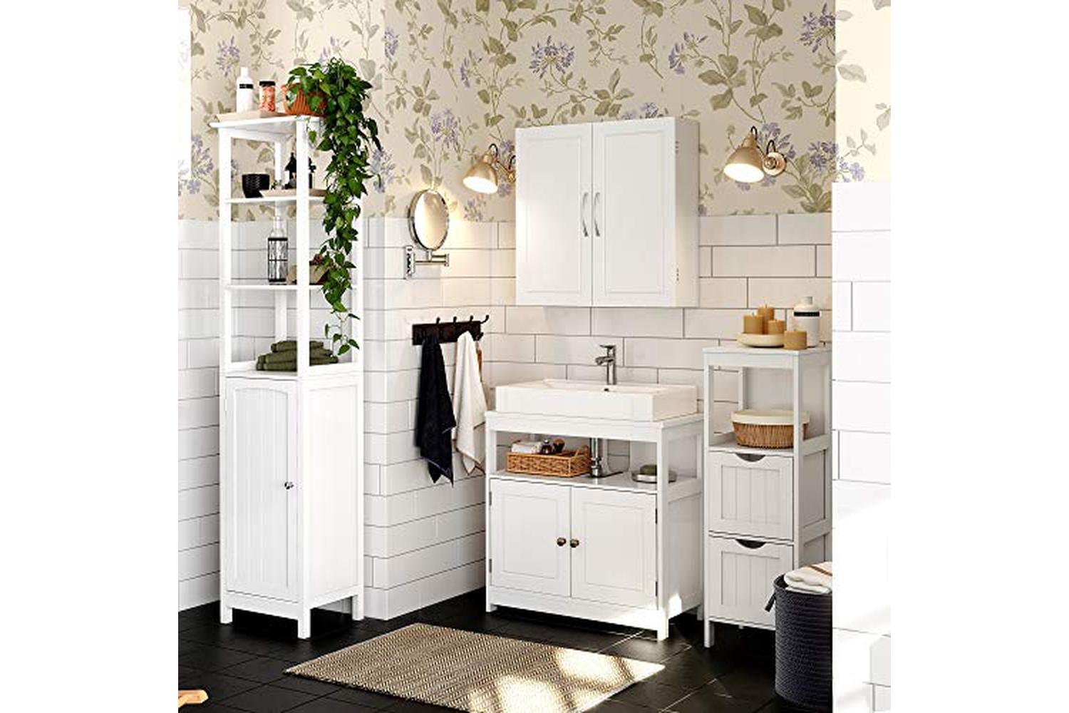 Vasagle Bbc320w01 - Wall Cabinet-2