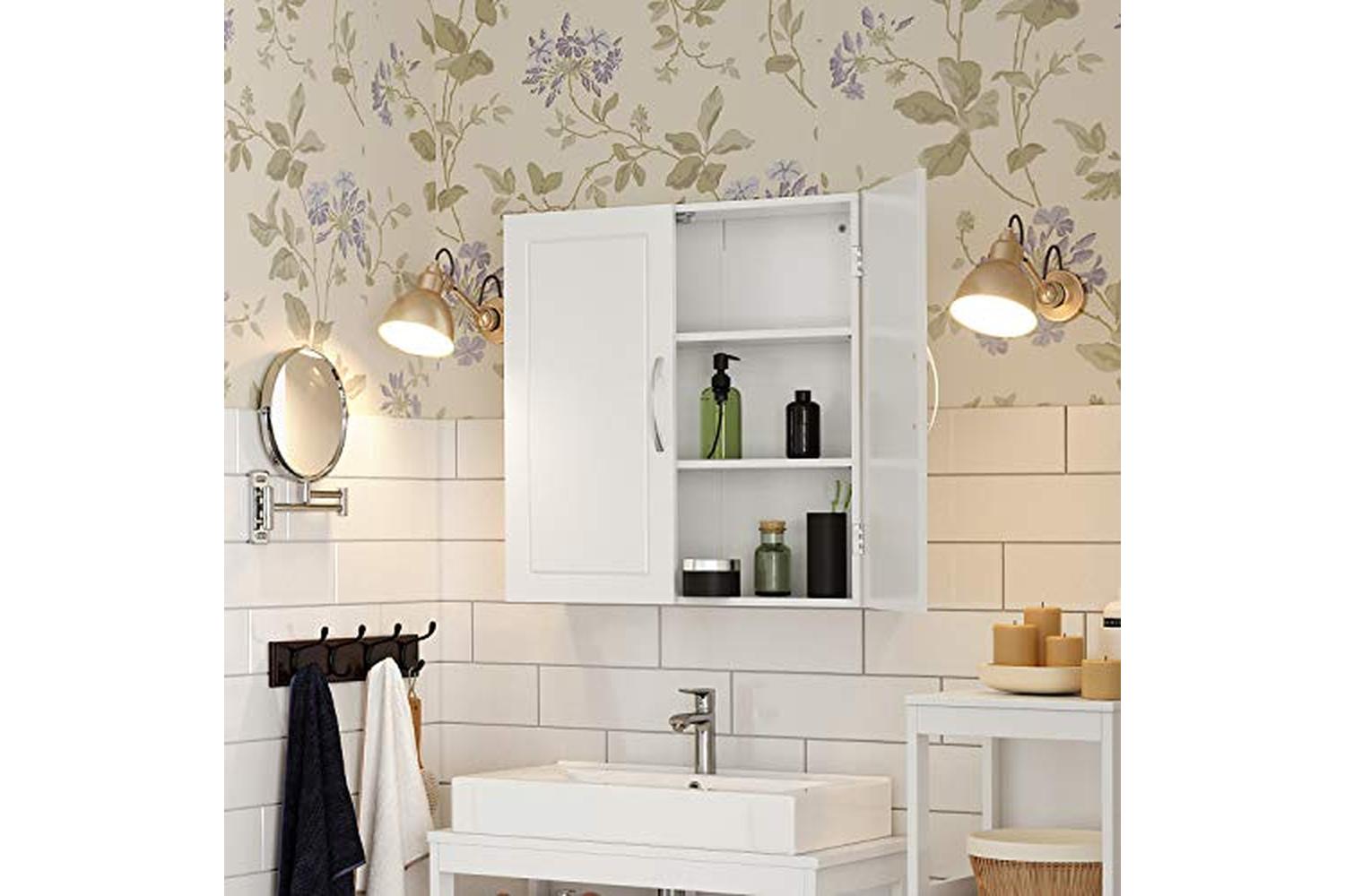 Vasagle Bbc320w01 - Wall Cabinet-4