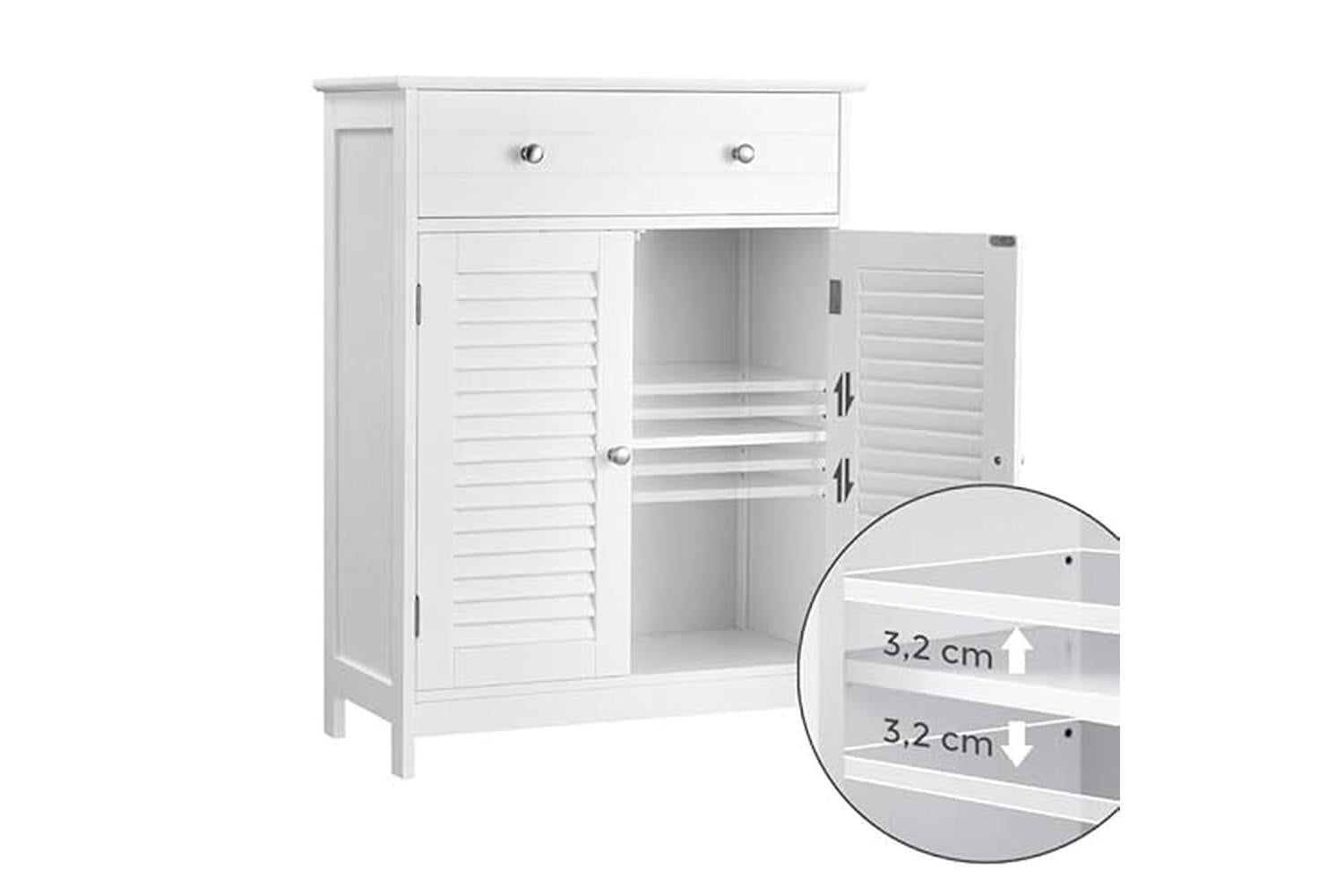 Vasagle Bbc51wt - Bathroom Cabinet-6
