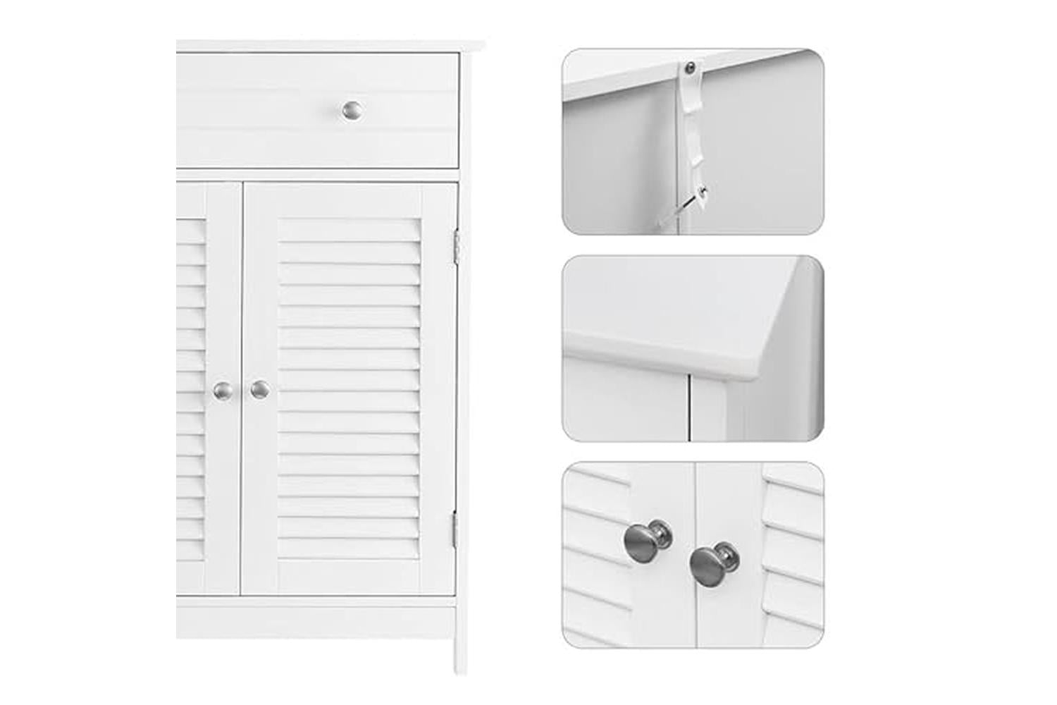 Vasagle Bbc51wt - Bathroom Cabinet-7