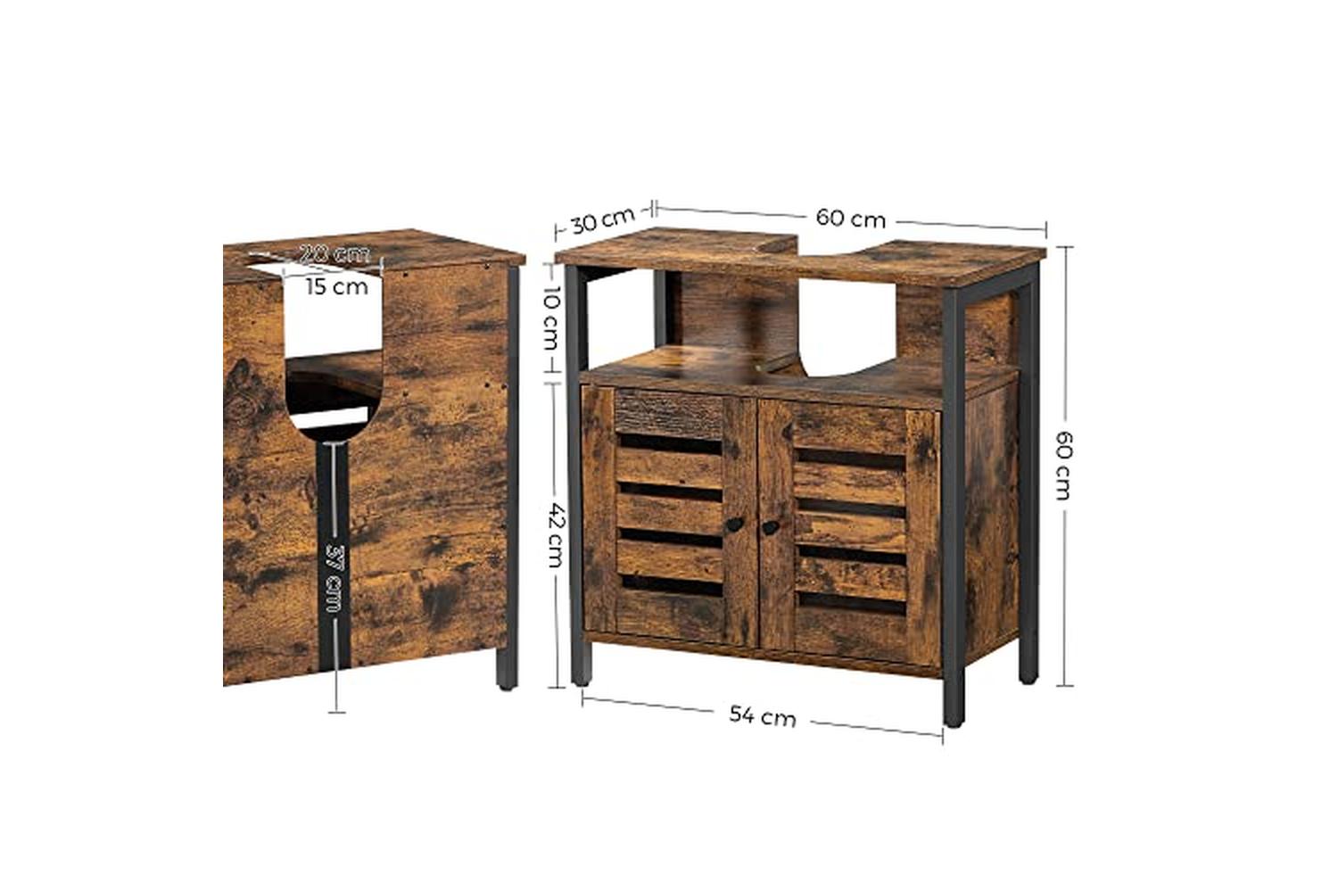 Vasagle Bbc901b01 - Washbasin Cabinet-6
