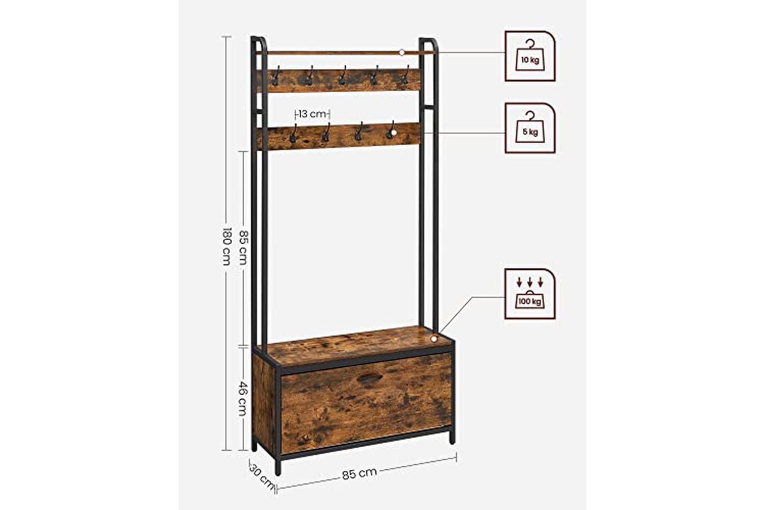 Vasagle Hsr405b01 - Clothes Horse-6