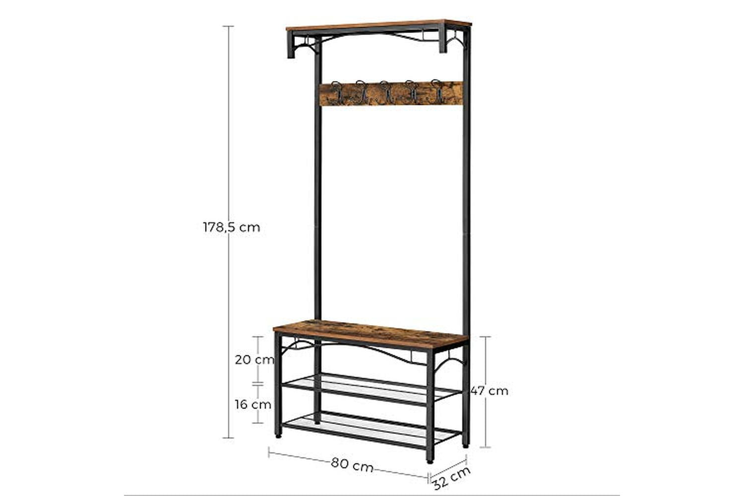 Vasagle Hsr45bx - Clothes Horse-6