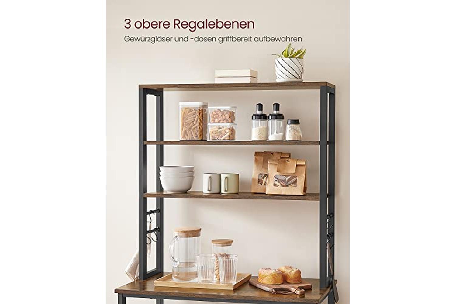 Vasagle Kks019b01 - Kitchen Shelf-5