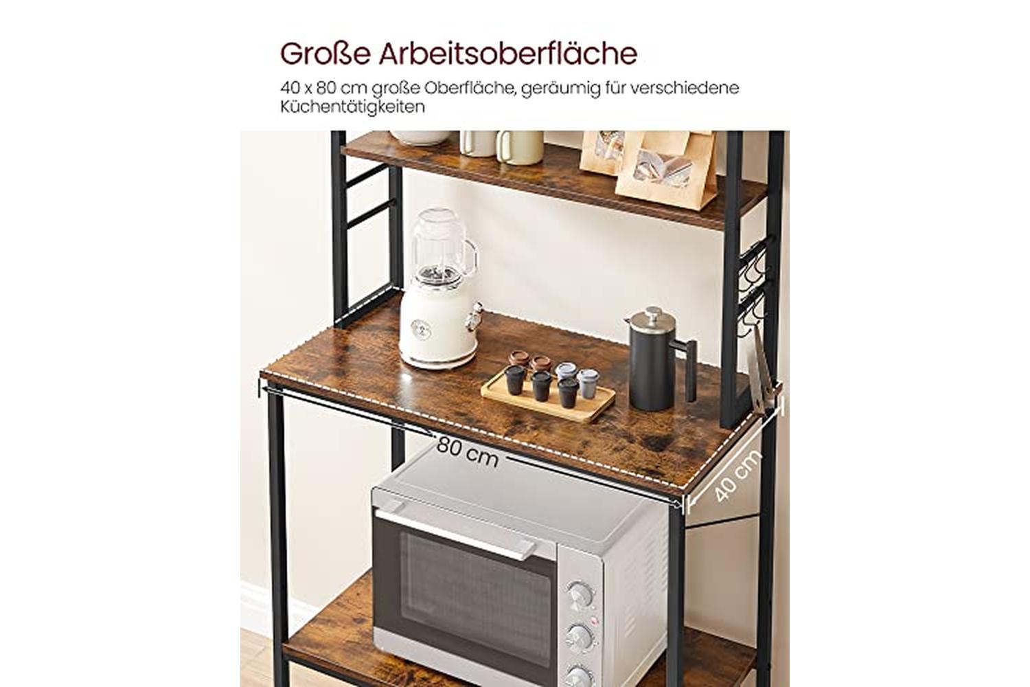 Vasagle Kks019b01 - Kitchen Shelf-6