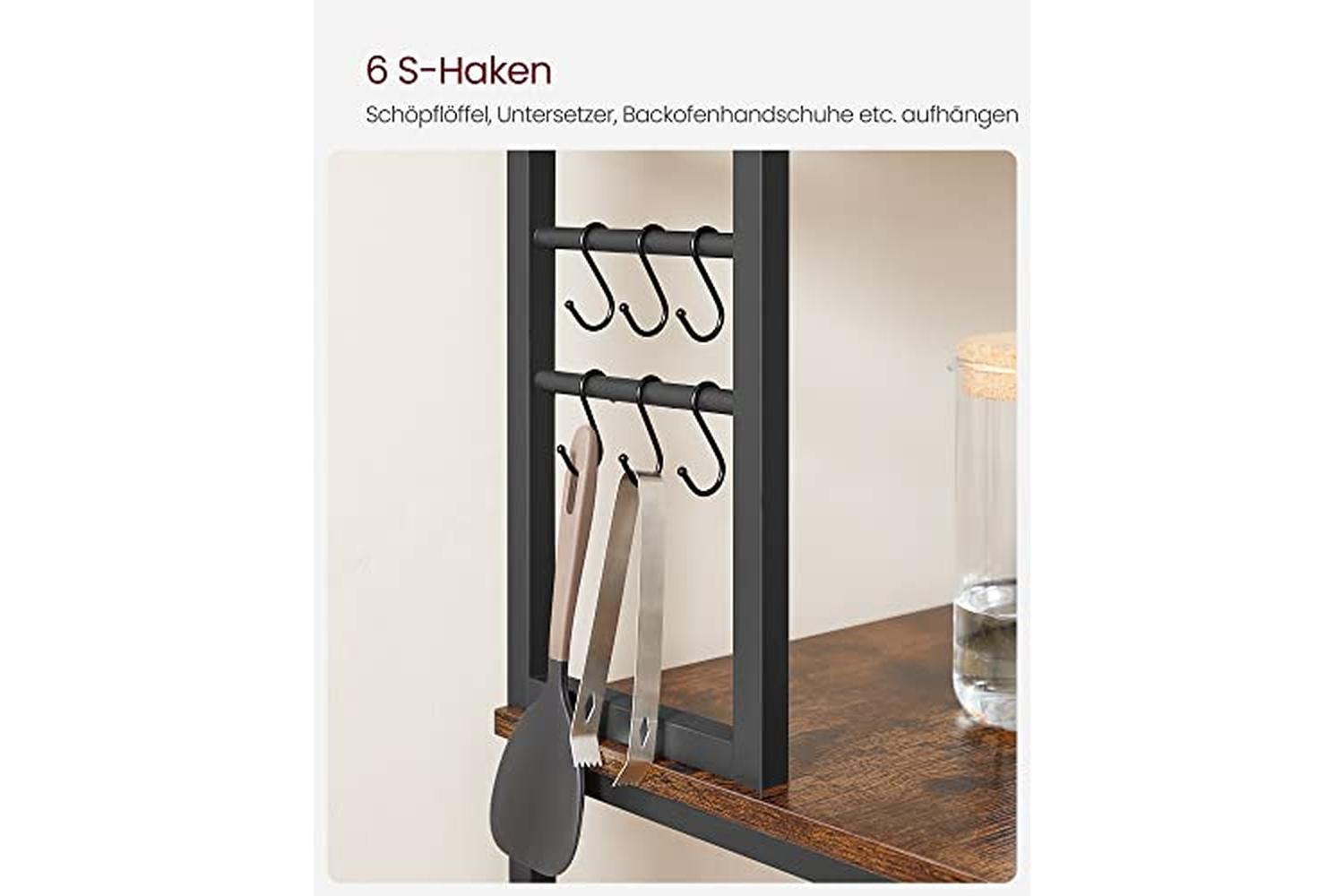 Vasagle Kks019b01 - Kitchen Shelf-7