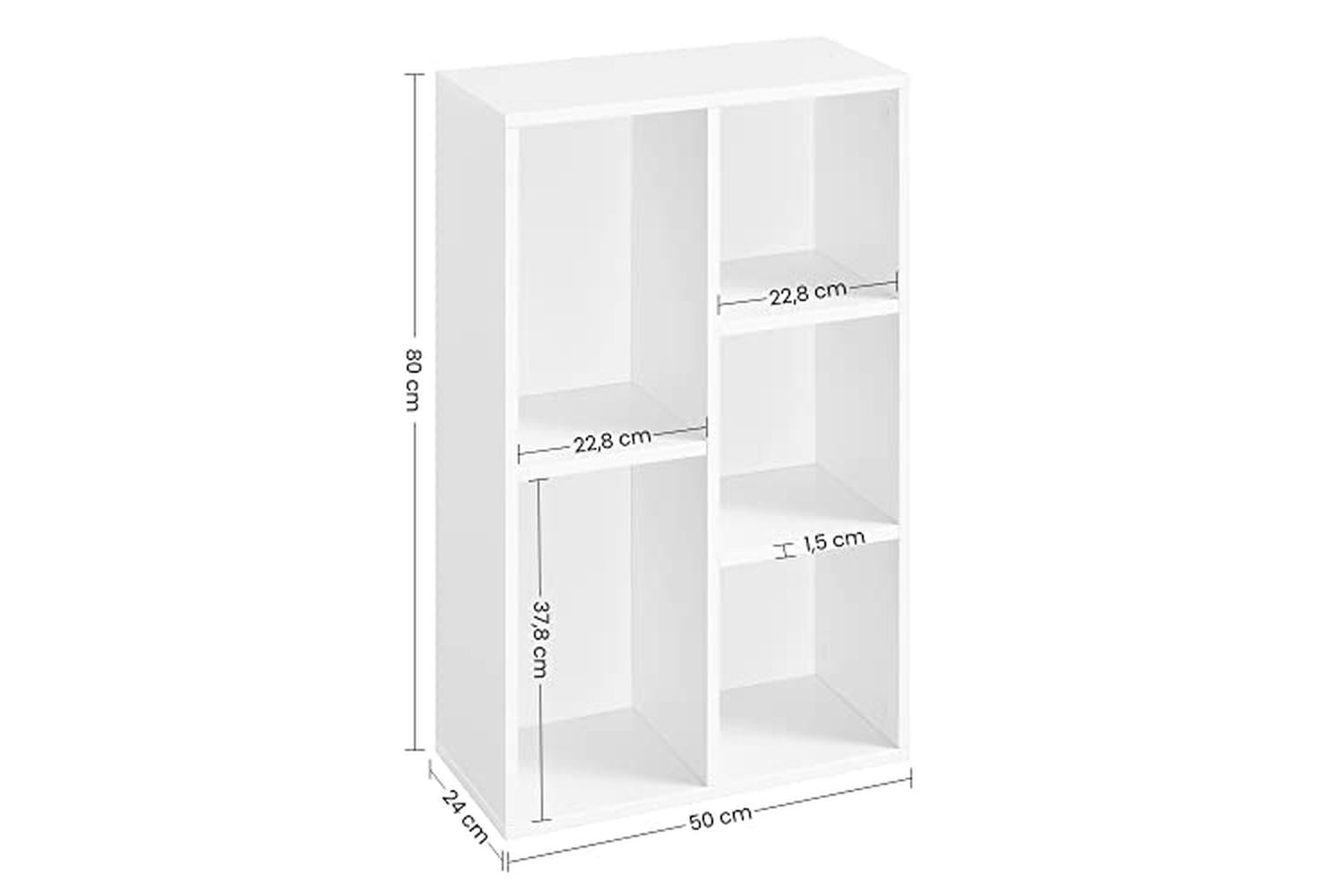 Vasagle Lbc25wt - Bookcase-3