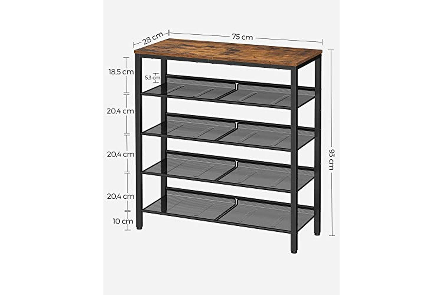 Vasagle Lbs038b01 - Shoe Rack-4