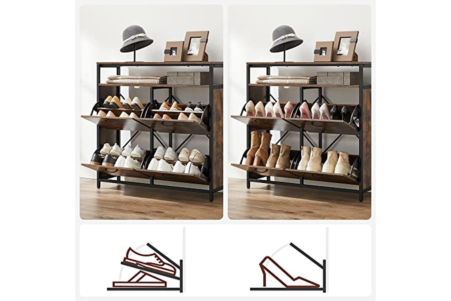 Vasagle Lbs803b01 - Shoe Cabinet-4