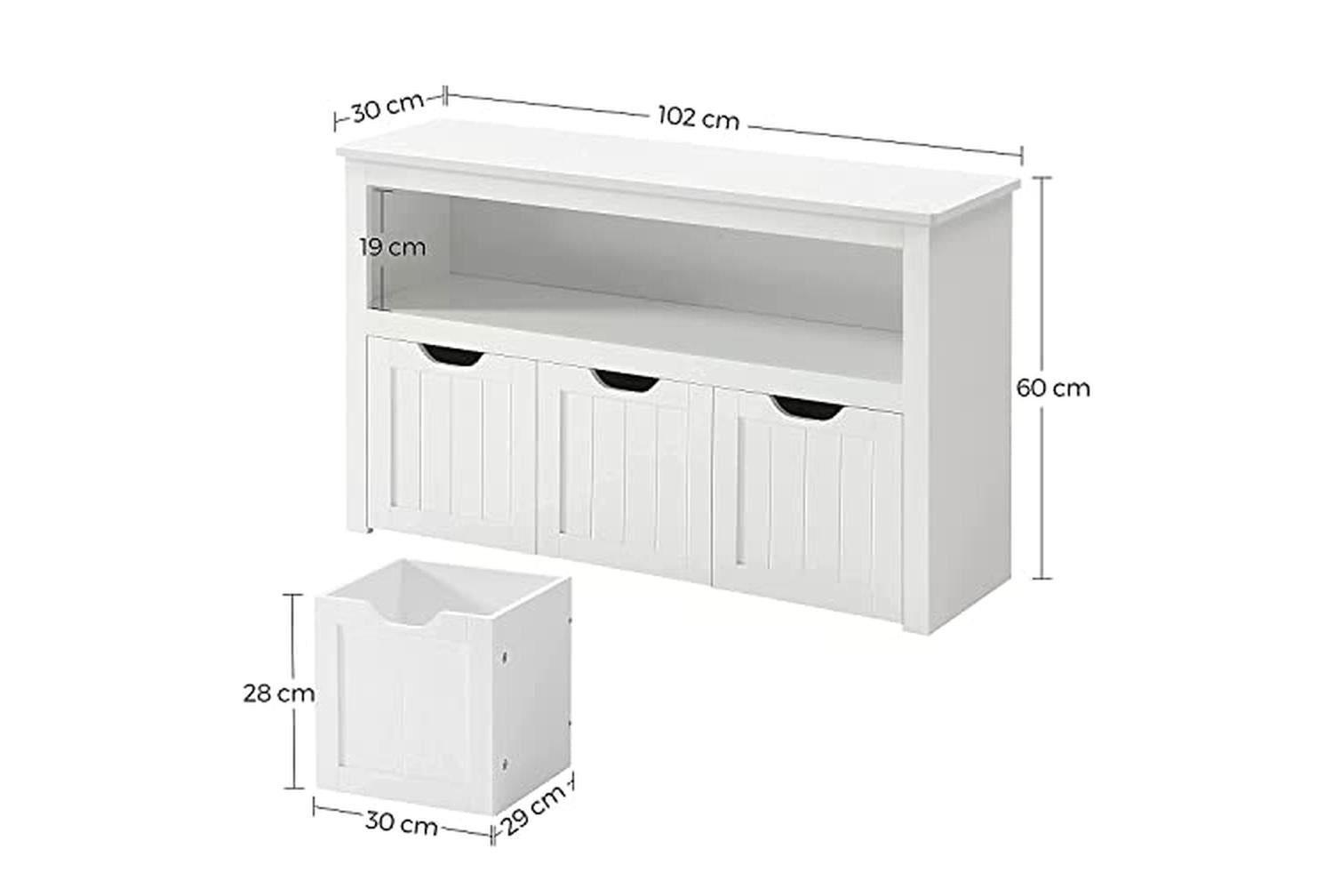 Vasagle Lhs380w01 - Storage Bench-3