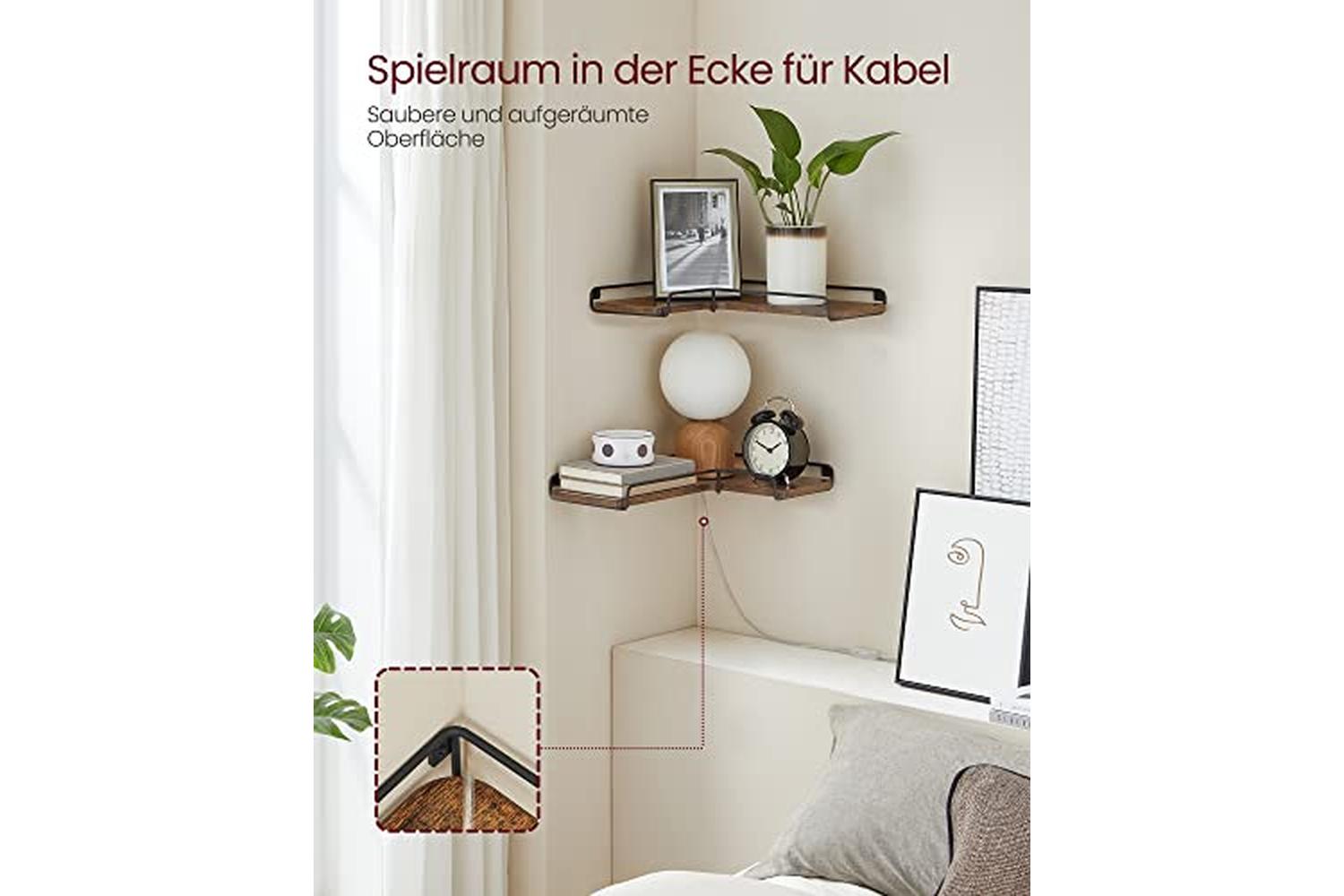 Vasagle Lls831b01 - Corner Shelf-2
