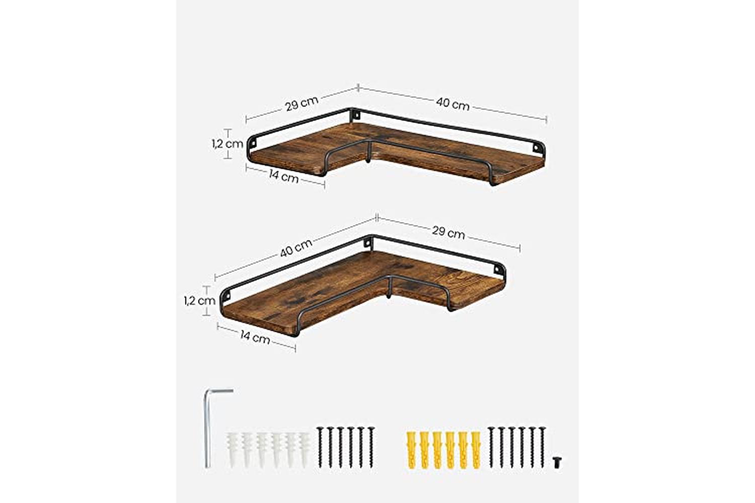 Vasagle Lls831b01 - Corner Shelf-4