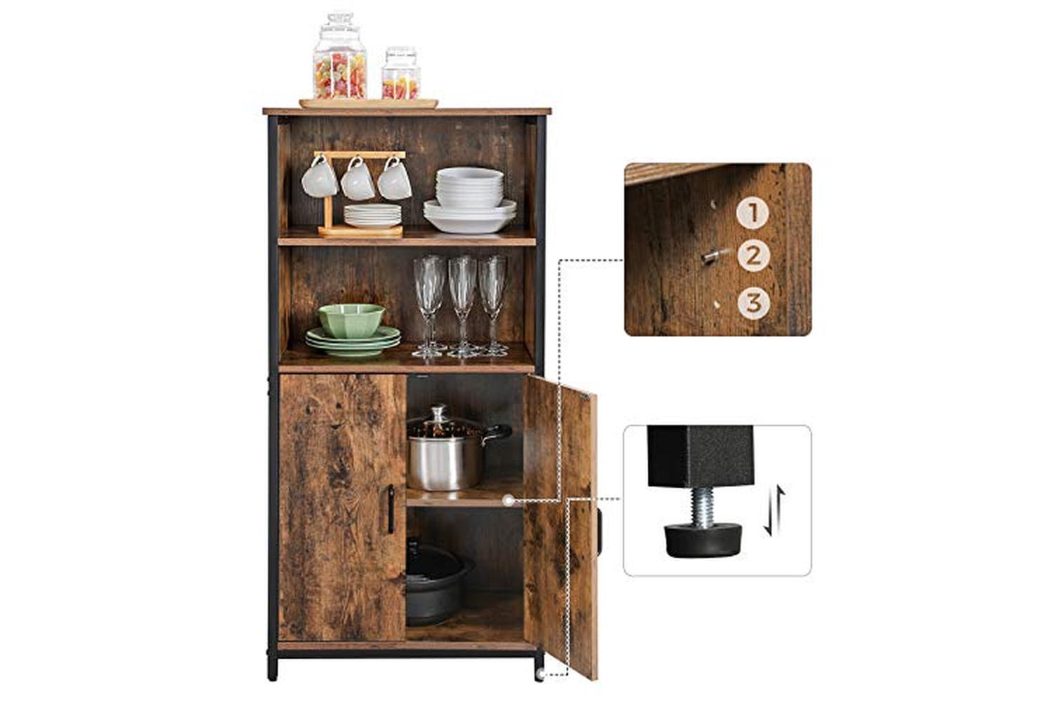 Vasagle Lsc66bx - Storage Cabinet-4
