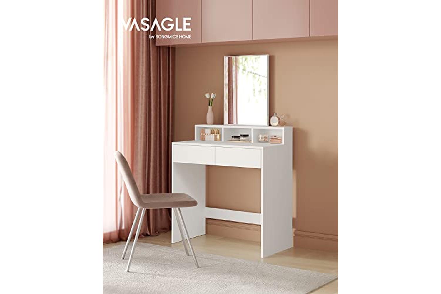 Vasagle Rdt113w01 - Vanity Table-2