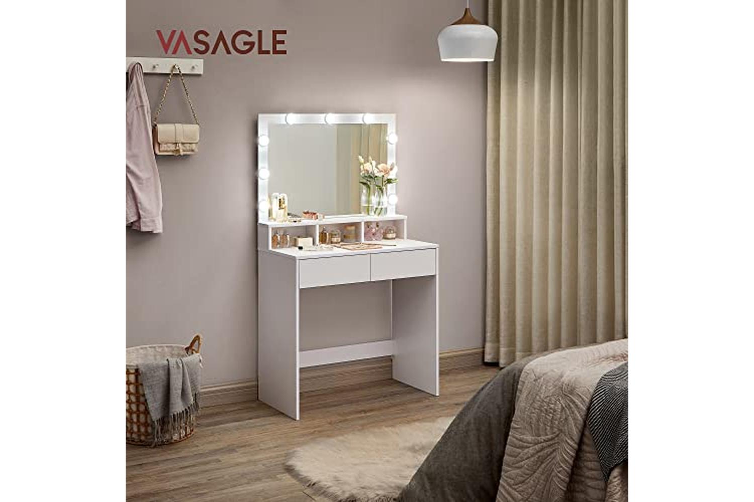 Vasagle Rdt120t10 - Vanity Table-3