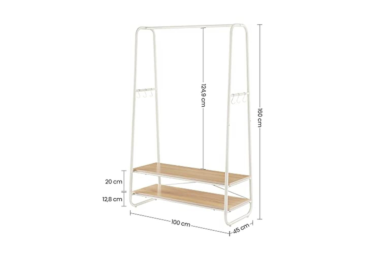 Vasagle Rgr112w09 - Garment Rack-4