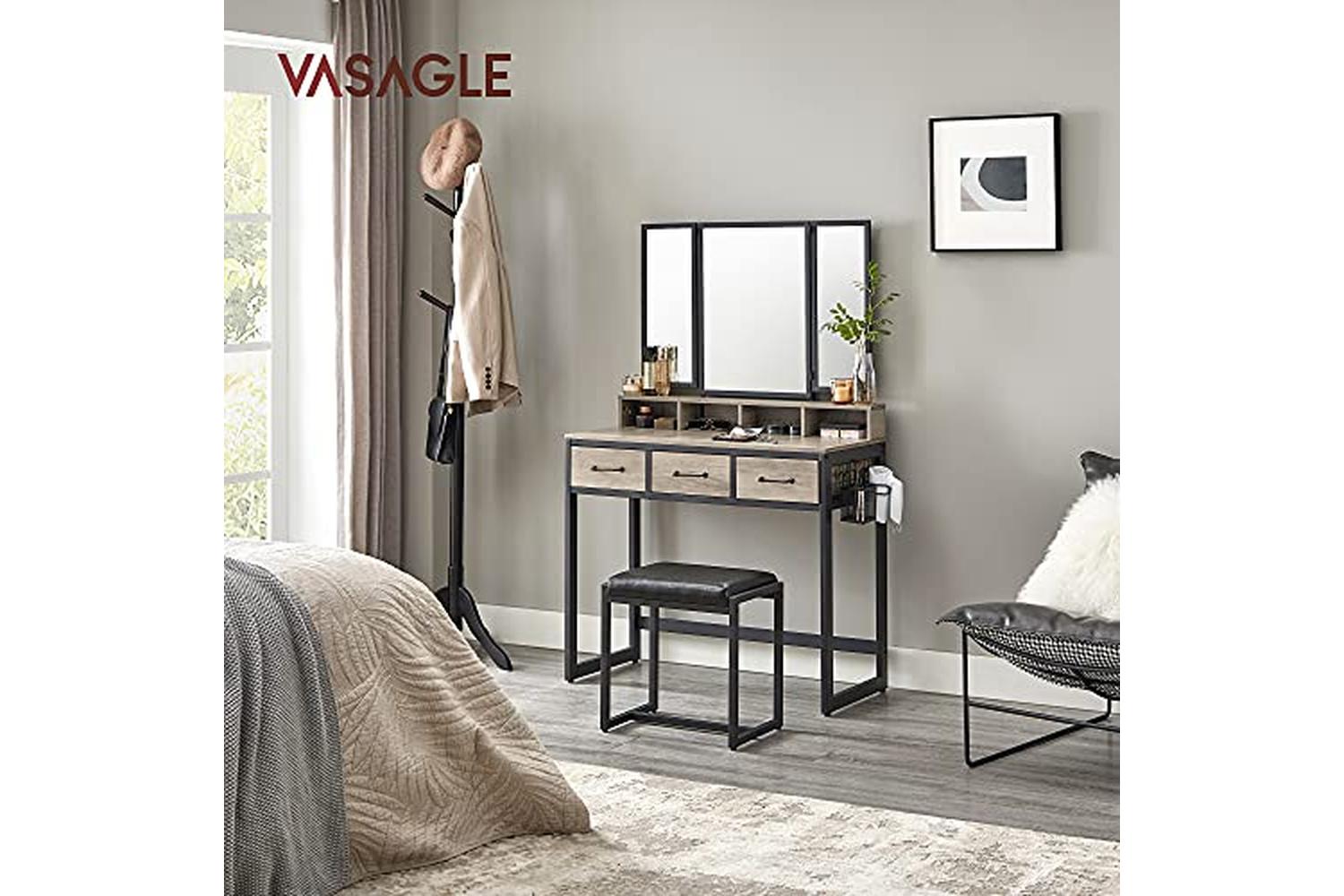 Vasagle Rvt004b02v1 - Vanity Table-2