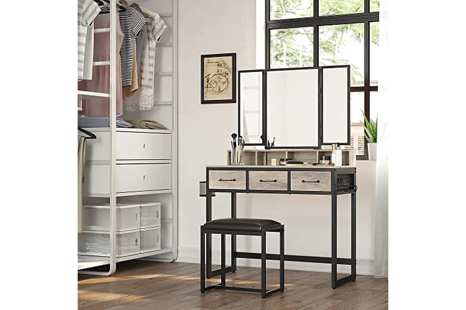 Vasagle Rvt004b02v1 - Vanity Table-3