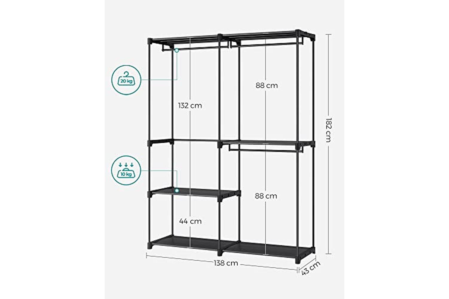 Songmics Ryg025b02 - Wardrobe-7