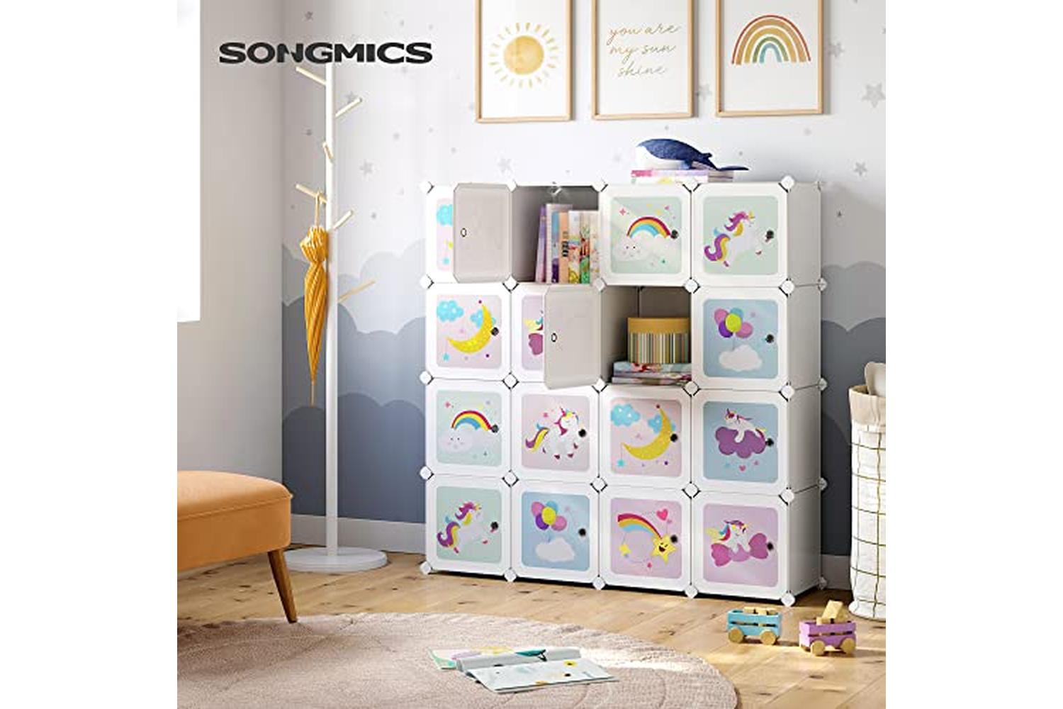 Songmics Lpc906w01 - Plastic Cube Storage-3