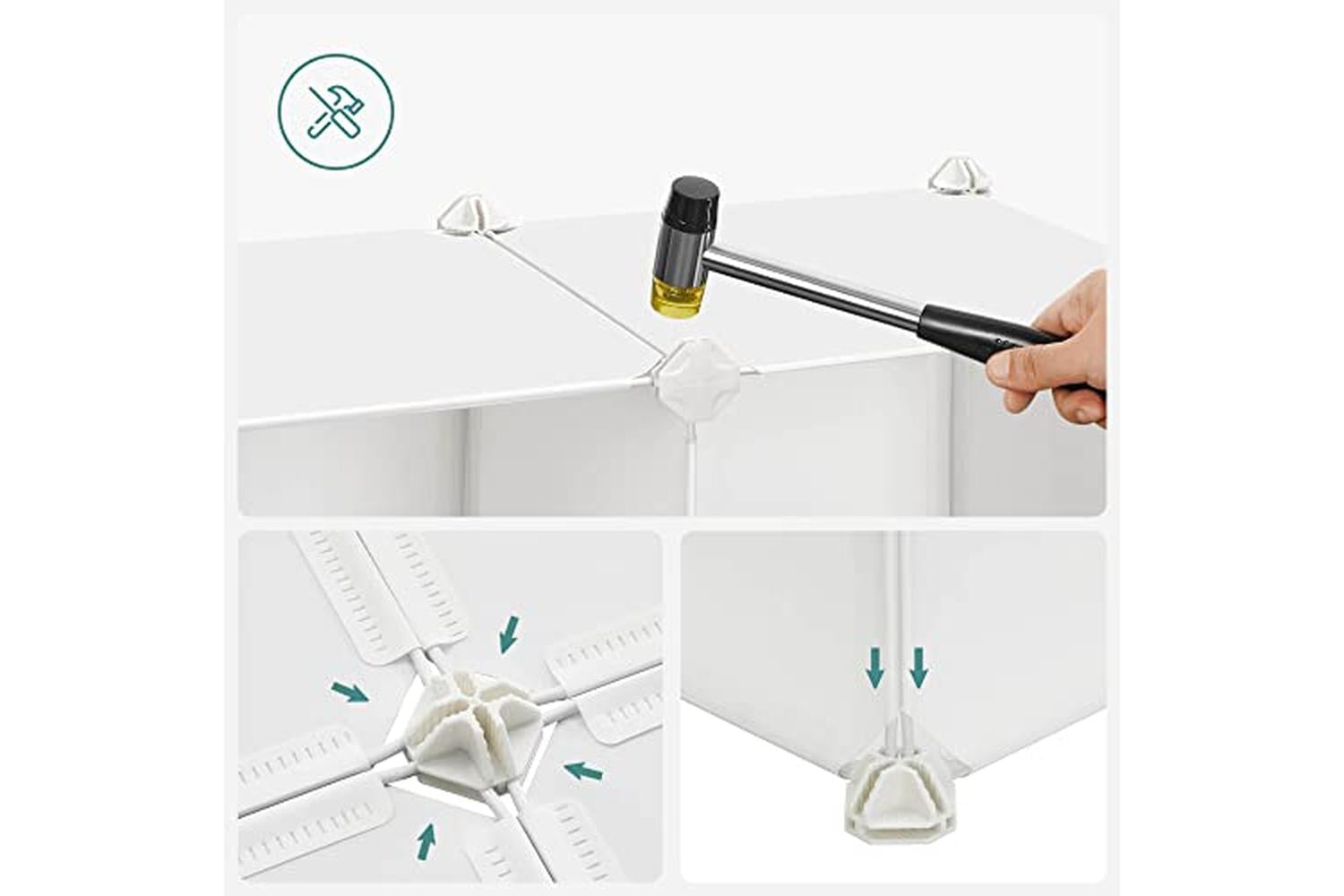 Songmics Lpc906w01 - Plastic Cube Storage-5