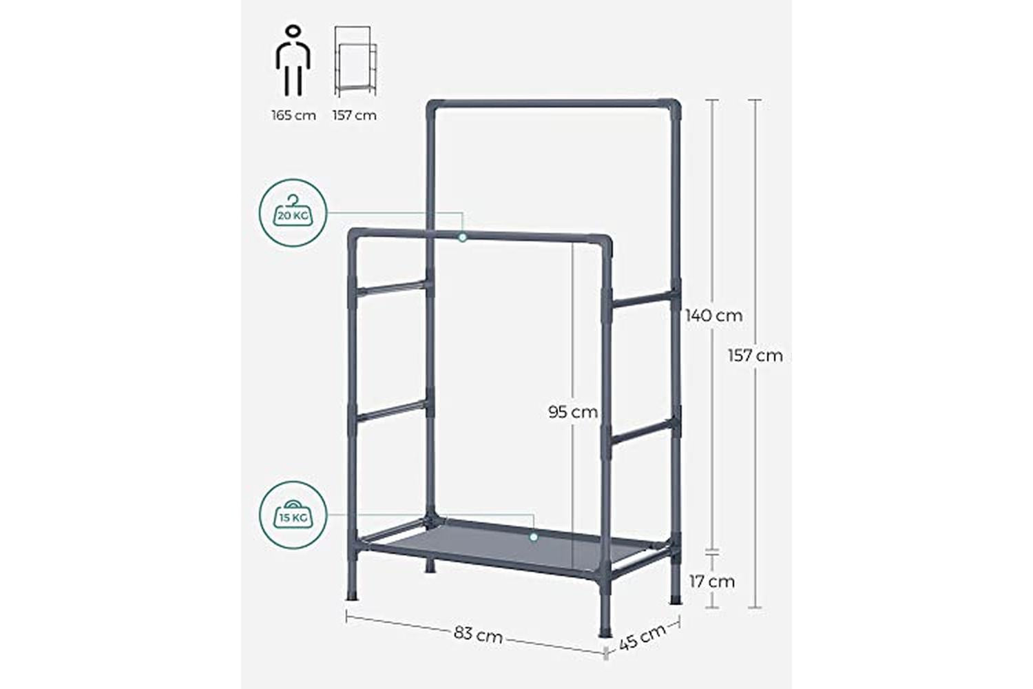 Songmics Rdr001g02 - Clothes Rack-5