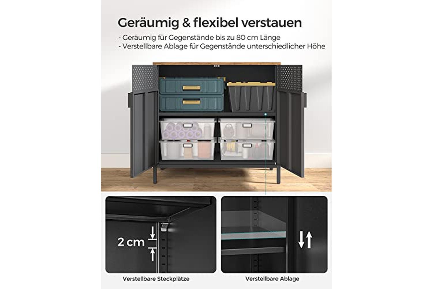 Songmics Lsc102b01v1 - Storage Cabinet-3