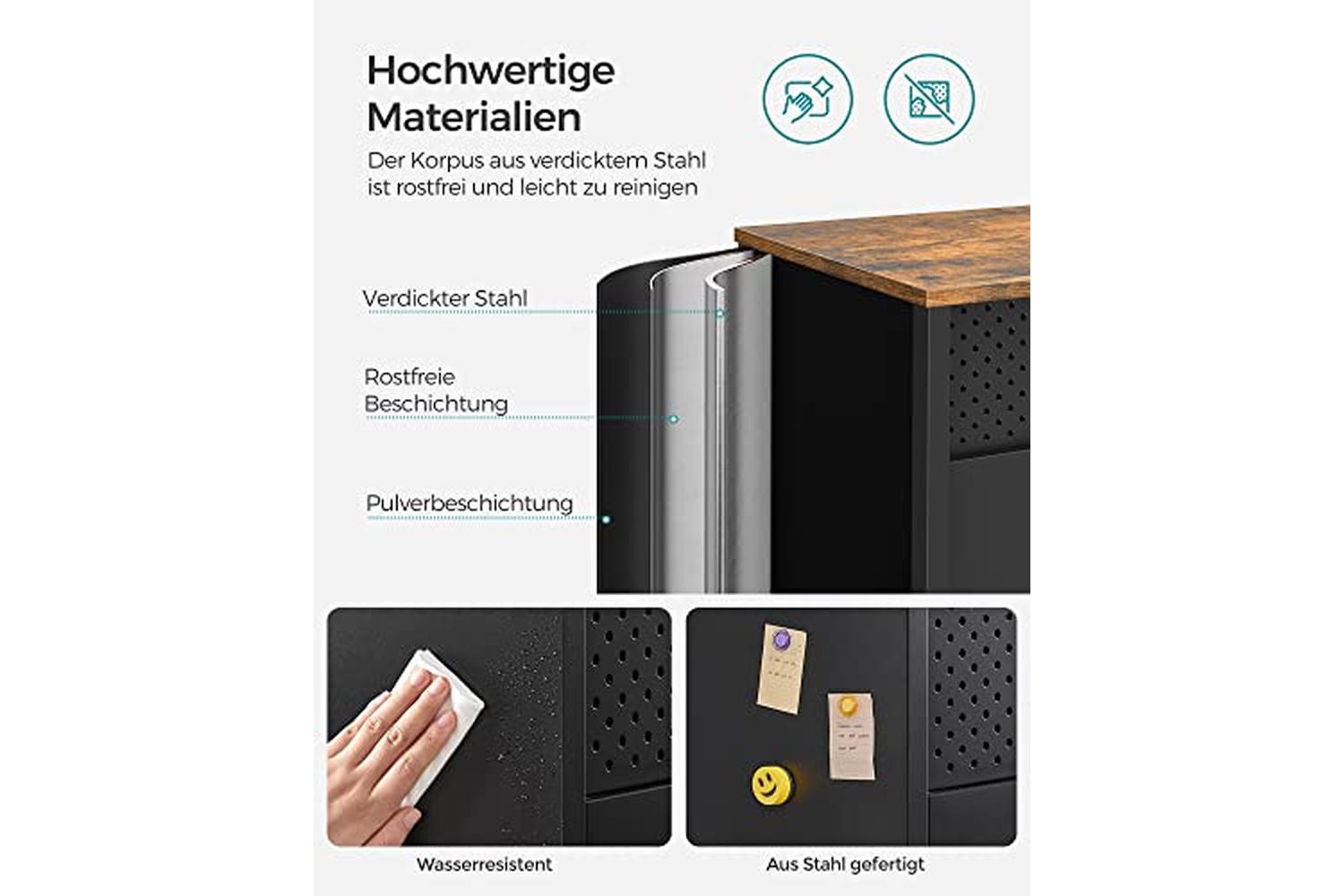 Songmics Lsc102b01v1 - Storage Cabinet-4