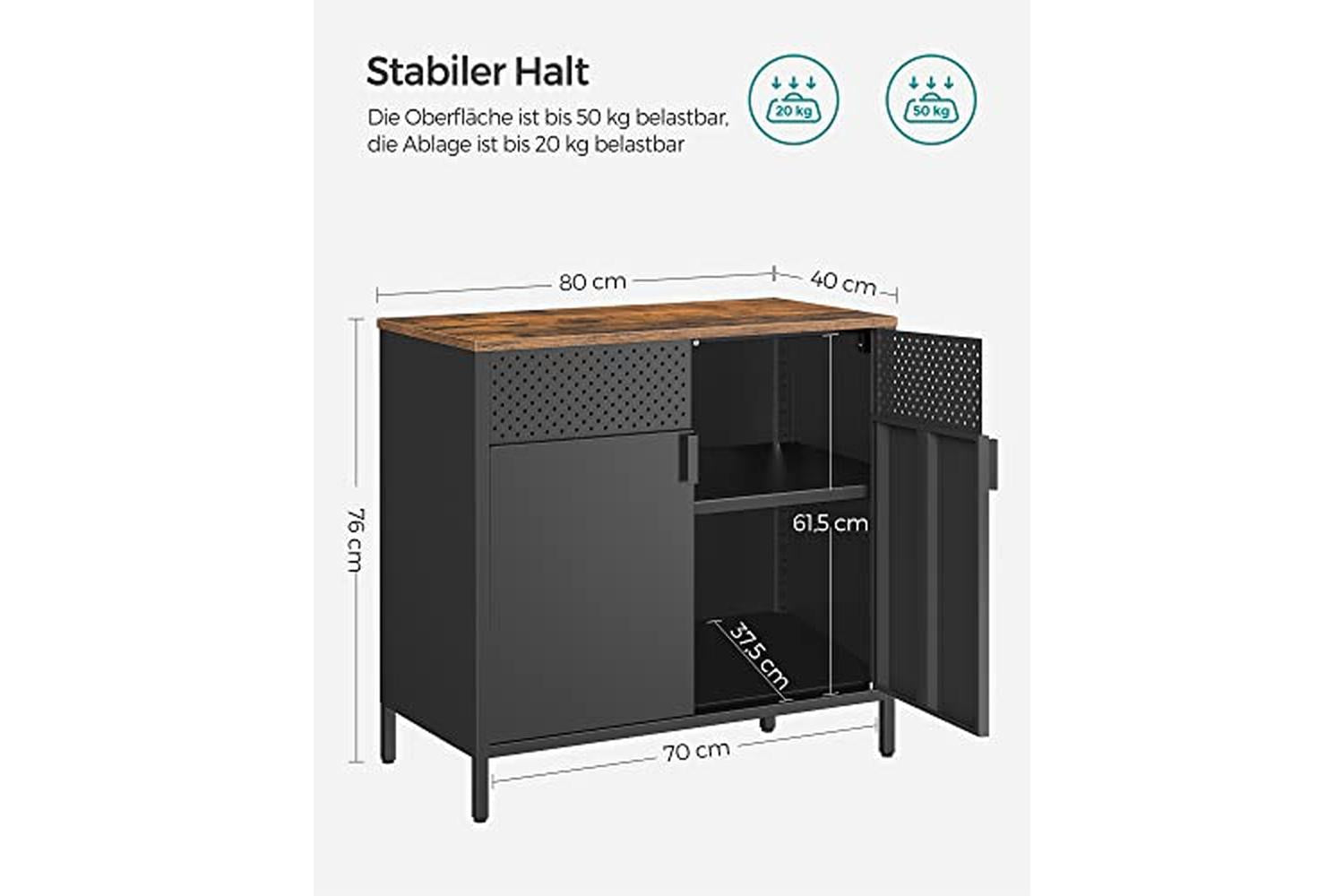 Songmics Lsc102b01v1 - Storage Cabinet-5