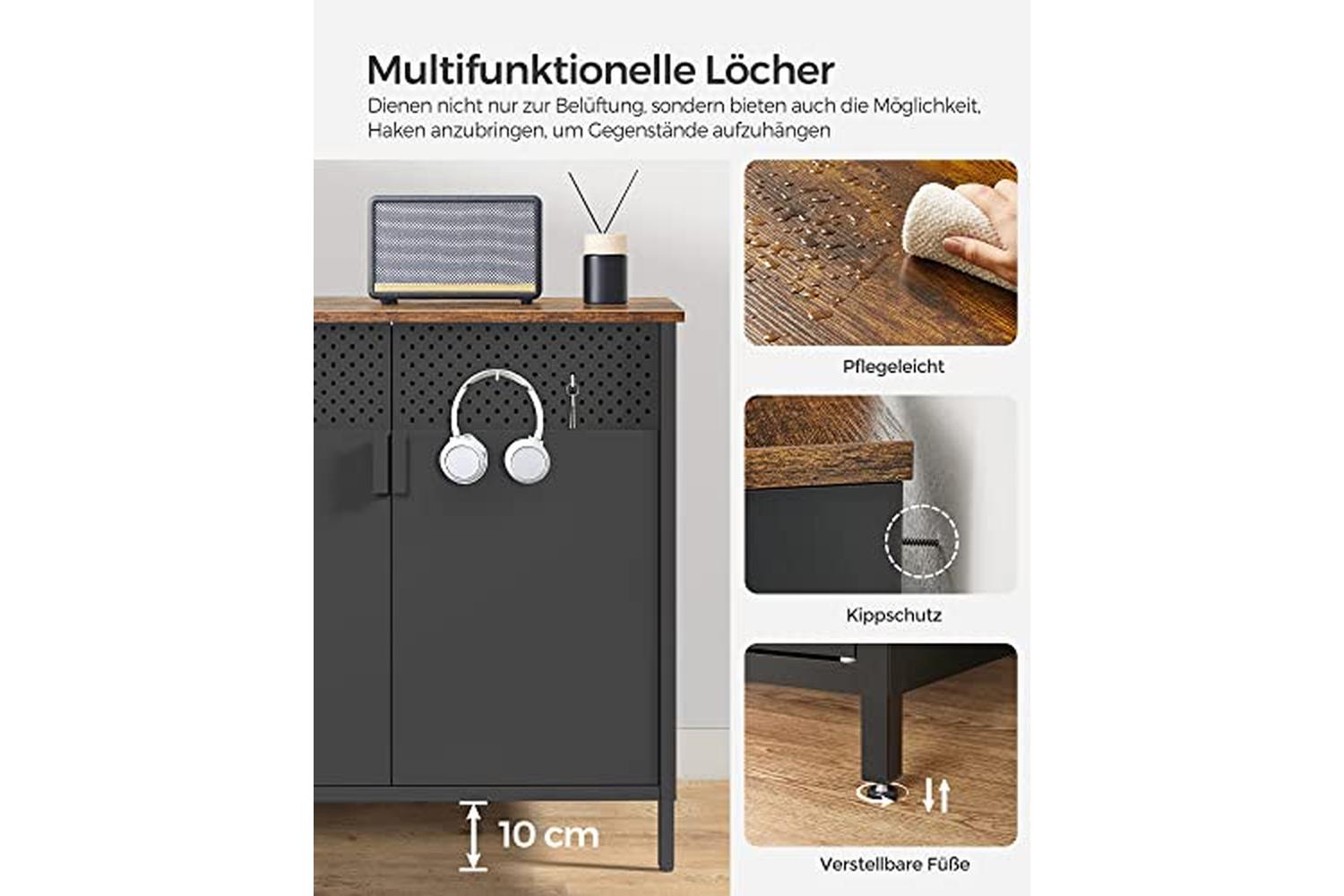 Songmics Lsc102b01v1 - Storage Cabinet-6