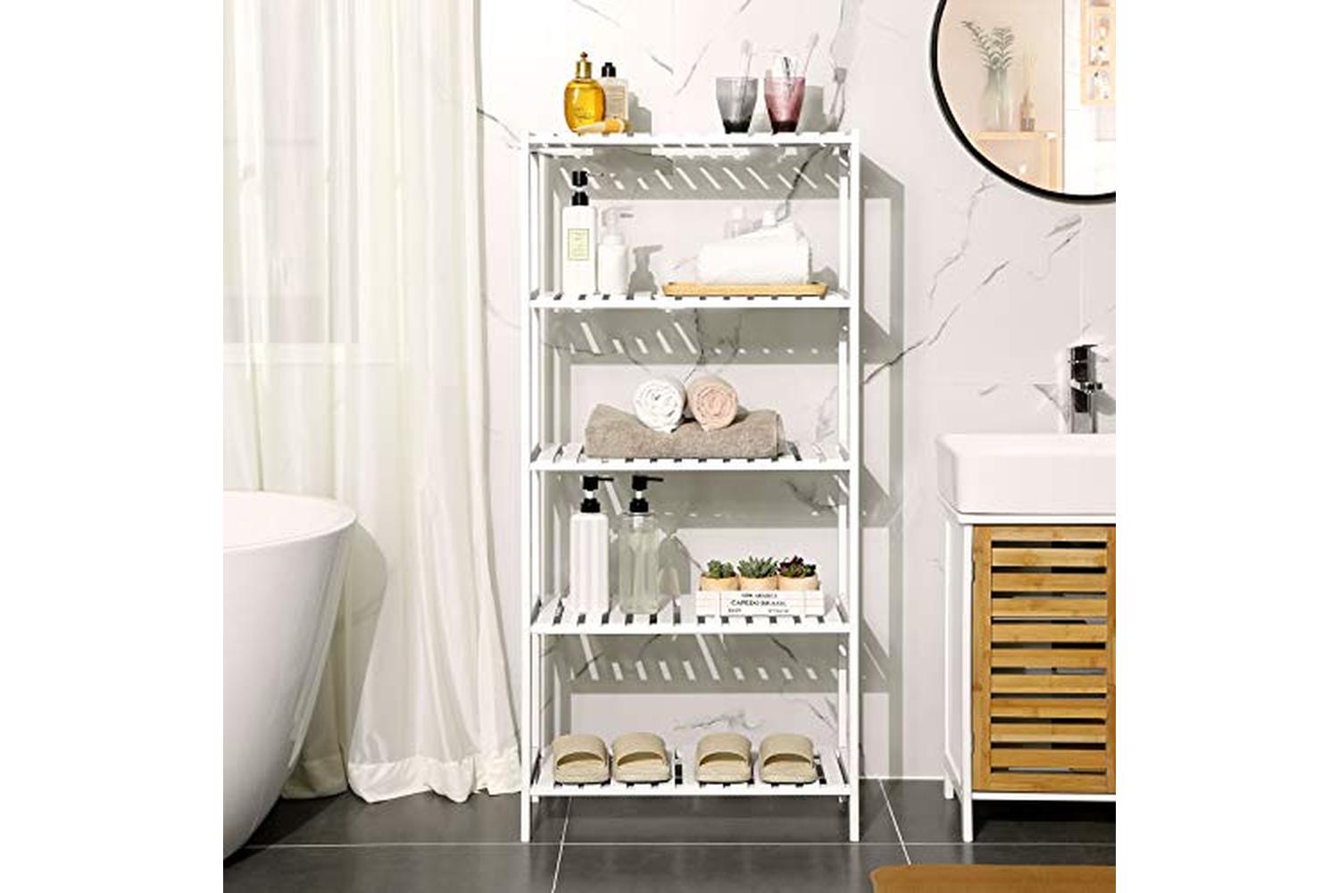 Songmics Bcb35wt - Bamboo Shelf-2