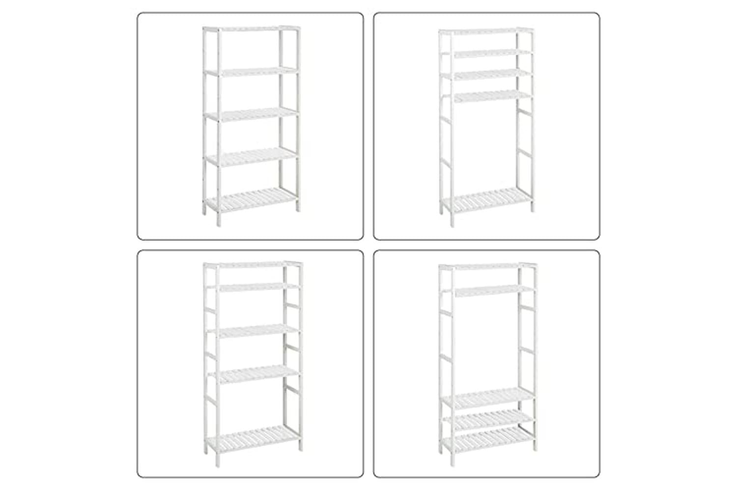 Songmics Bcb35wt - Bamboo Shelf-6