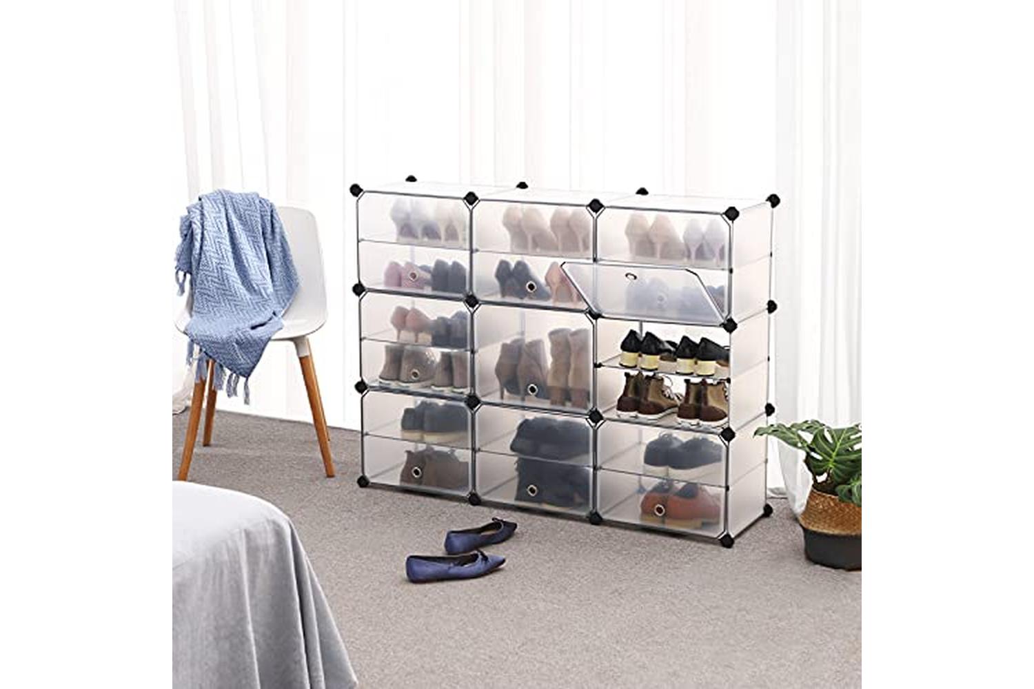 Songmics Lpc502w - Plastic Cube Storage-3
